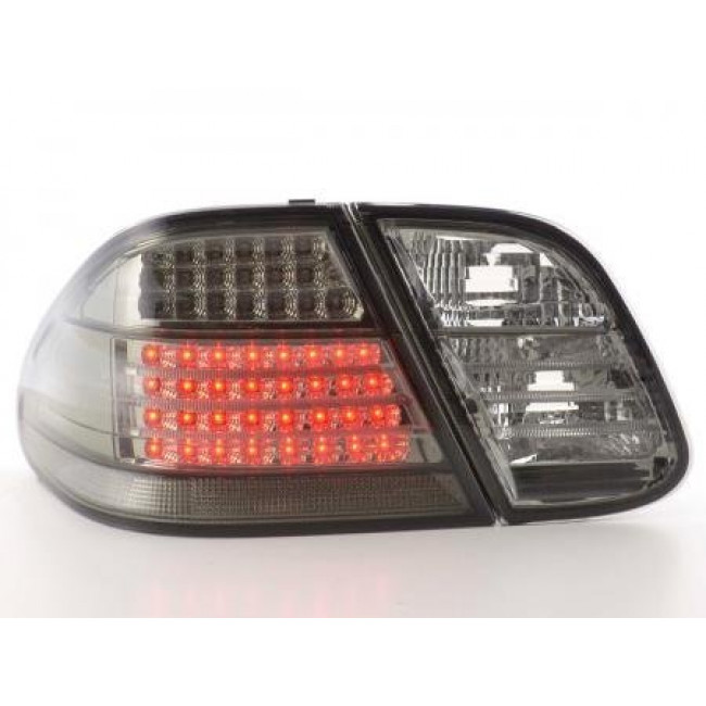 Πίσω Φανάρια LED Mercedes-Benz CLK (208) Μαύρο - 2 Τμχ.