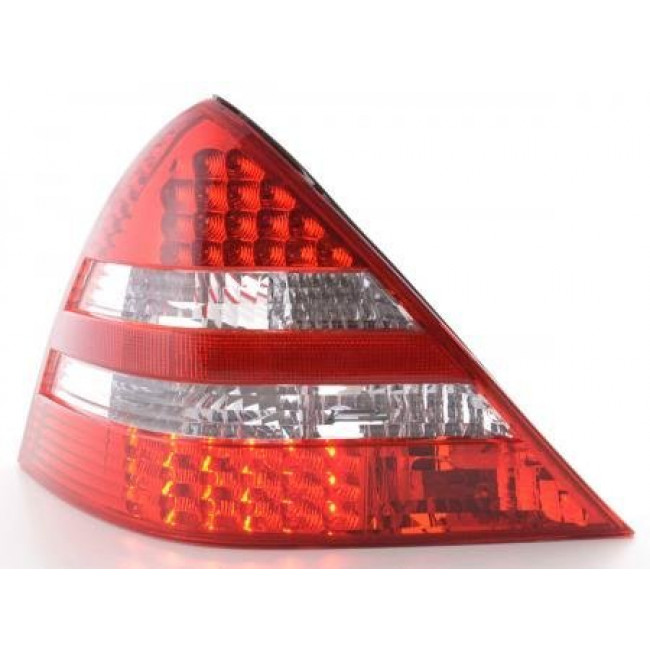 Πίσω Φανάρια LED Mercedes-Benz SLK (170) Λευκό Κόκκινο - 2 Τμχ.