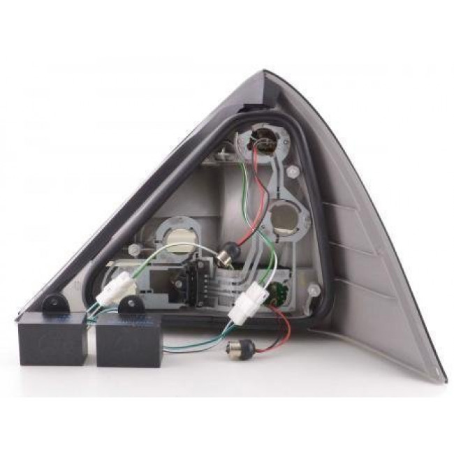 Πίσω Φανάρια LED Mercedes-Benz SLK (170) Μαύρο - 2 Τμχ.