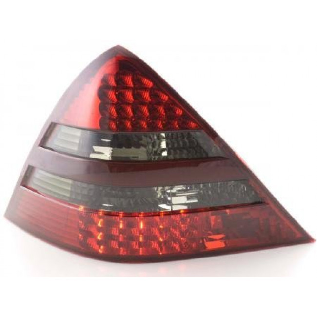 Πίσω Φανάρια LED Mercedes-Benz SLK (170) Μαύρο Κόκκινο - 2 Τμχ.