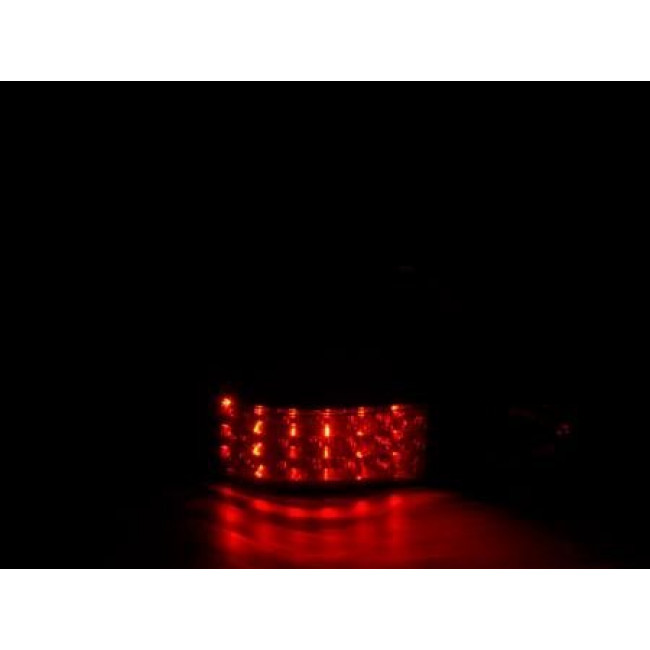 Πίσω Φανάρια LED Mercedes-Benz SLK (170) Μαύρο Κόκκινο - 2 Τμχ.