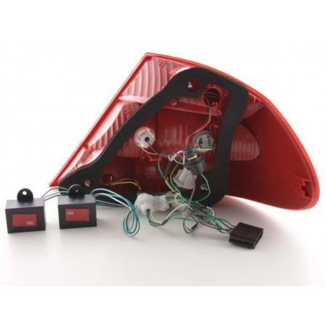 Πίσω Φανάρια LED Mercedes-Benz CLK (209) Λευκό Κόκκινο - 2 Τμχ.