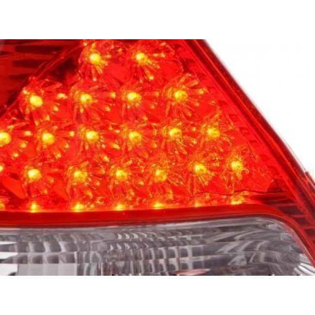 Πίσω Φανάρια LED Mercedes-Benz C-Class (203) Λευκό Κόκκινο - 2 Τμχ.