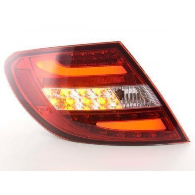 Πίσω Φανάρια LED Mercedes-Benz C-Class (204) Λευκό Κόκκινο - 2 Τμχ.