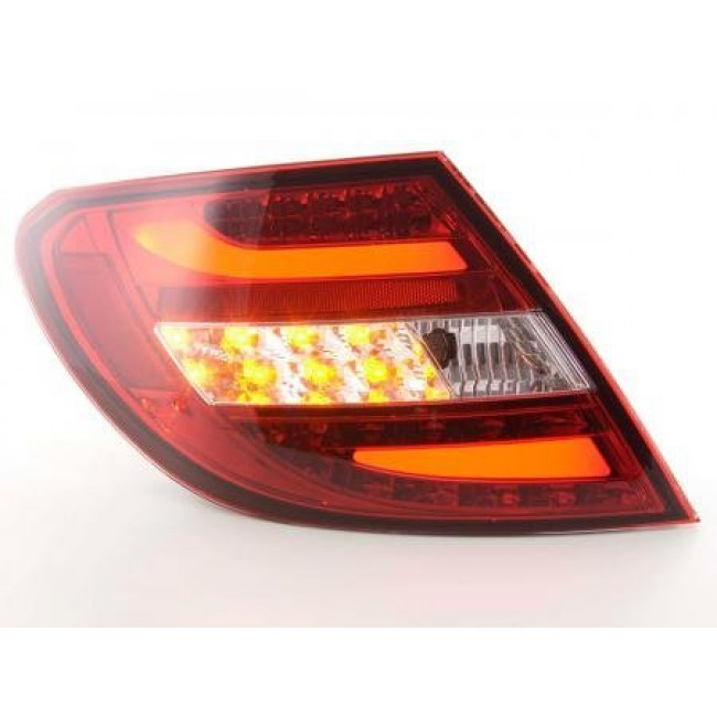 Πίσω Φανάρια LED Mercedes-Benz C-Class (204) Λευκό Κόκκινο - 2 Τμχ.