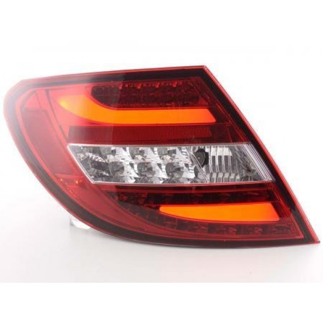 Πίσω Φανάρια LED Mercedes C-Class W204 Λευκό Κόκκινο - 2 Τμχ.