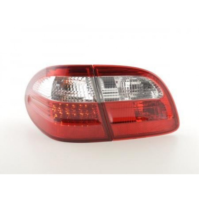 Πίσω Φανάρια LED Mercedes-Benz E-Class (210) Λευκό Κόκκινο - 2 Τμχ.