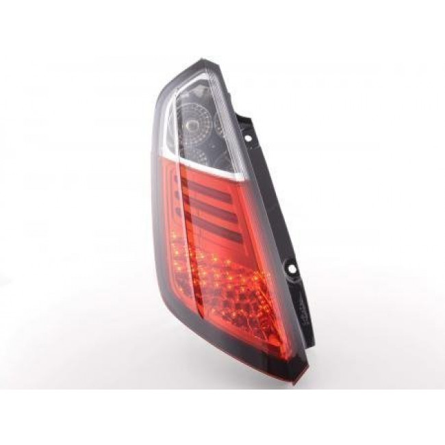 Πίσω Φανάρια LED Fiat Grande Punto (199) Λευκό Κόκκινο - 2 Τμχ.