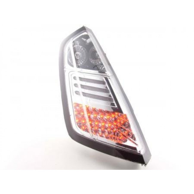 Πίσω Φανάρια LED Fiat Grande Punto (199) Χρώμιο - 2 Τμχ.