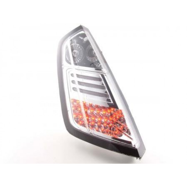 Πίσω Φανάρια LED Fiat Grande Punto (199) Χρώμιο - 2 Τμχ.