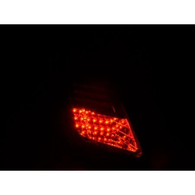 Πίσω Φανάρια LED Fiat Grande Punto (199) Χρώμιο - 2 Τμχ.