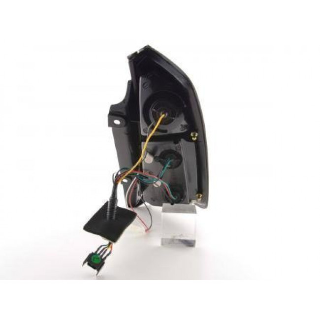 Πίσω Φανάρια LED Fiat Grande Punto (199) Χρώμιο - 2 Τμχ.