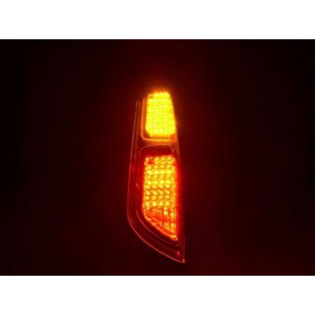 Πίσω Φανάρια LED Ford Focus 2 C307 5-Πορτό Χρώμιο - 2 Τμχ.