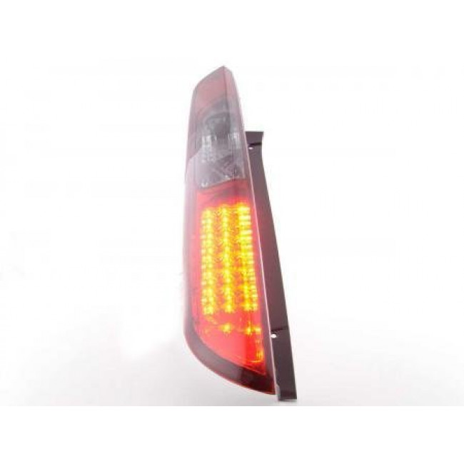 Πίσω Φανάρια LED Ford Focus 2 5-Πορτό Μαύρο Κόκκινο - 2 Τμχ.