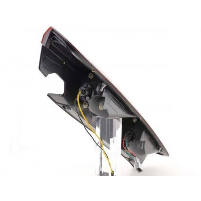 Πίσω Φανάρια LED Ford Focus 2 5-Πορτό Μαύρο Κόκκινο - 2 Τμχ.