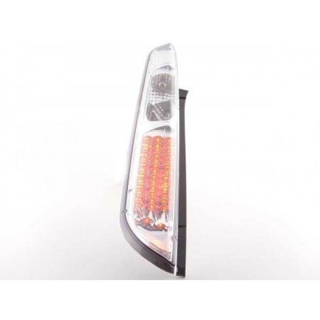 Πίσω Φανάρια LED Ford Focus 2 5-Πορτό Χρώμιο - 2 Τμχ.