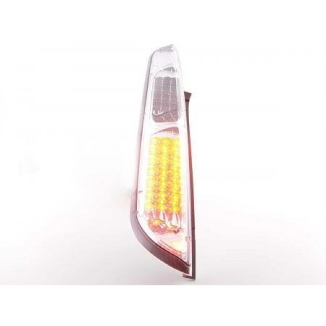 Πίσω Φανάρια LED Ford Focus 2 5-Πορτό Χρώμιο - 2 Τμχ.