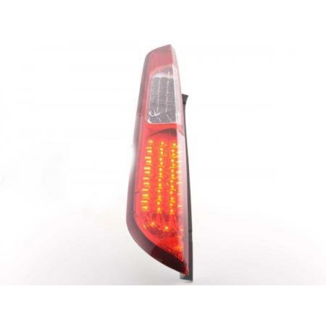 Πίσω Φανάρια LED Ford Focus 2 5-Πορτό Λευκό Κόκκινο - 2 Τμχ.
