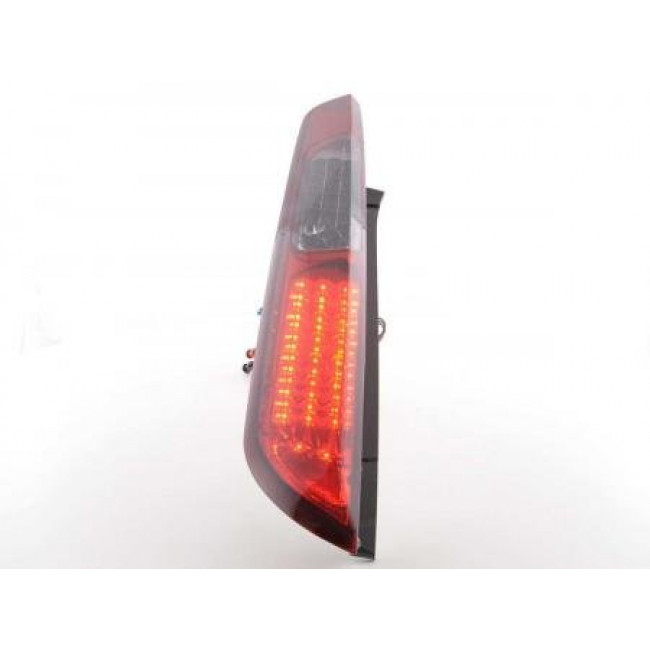 Πίσω Φανάρια LED Ford Focus 2 5-Πορτό Μαύρο Κόκκινο - 2 Τμχ.
