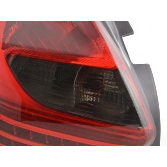 Πίσω Φανάρια LED Ford Focus 3 Hatchback Μαύρο Κόκκινο - 2 Τμχ.