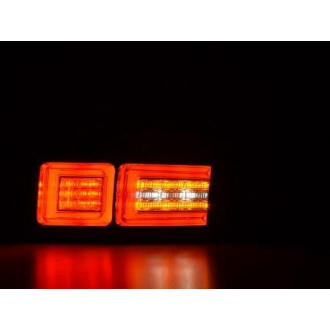 Πίσω Φανάρια LED Land Rover Range Rover Evoque Μαύρο - 2 Τμχ.