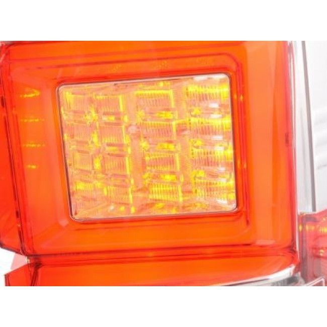 Πίσω Φανάρια Land Rover Discovery 3 Χρώμιο - 2 Τμχ.