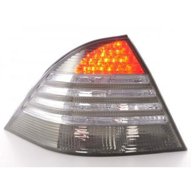 Πίσω Φανάρια LED Mercedes-Benz S-Class (220) Μαύρο - 2 Τμχ.