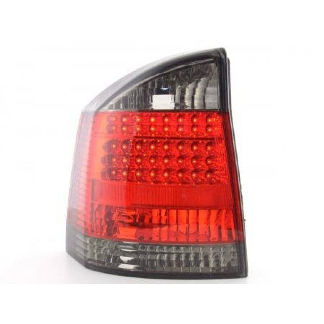 Πίσω Φανάρια LED Opel Vectra C Μαύρο Κόκκινο - 2 Τμχ.