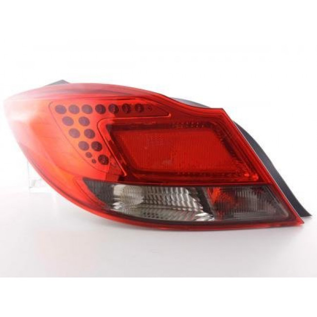 Πίσω Φανάρια LED Opel Insignia Μαύρο Κόκκινο - 2 Τμχ.