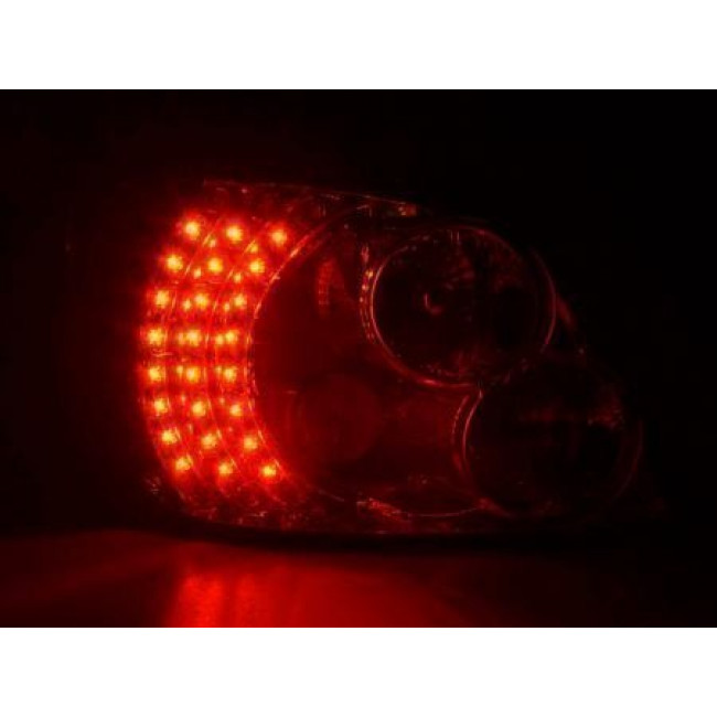 Πίσω Φανάρια LED Peugeot 307 Χρώμιο - 2 Τμχ.