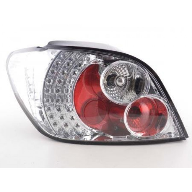 Πίσω Φανάρια LED Peugeot 307 Χρώμιο - 2 Τμχ.