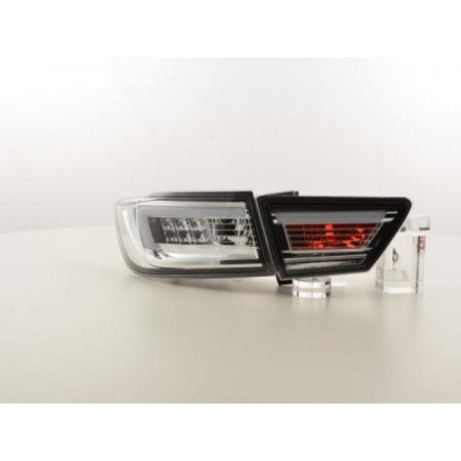 Πίσω Φανάρια LED Renault Clio 4 (X98) - Χρώμιο - 2 Τμχ.