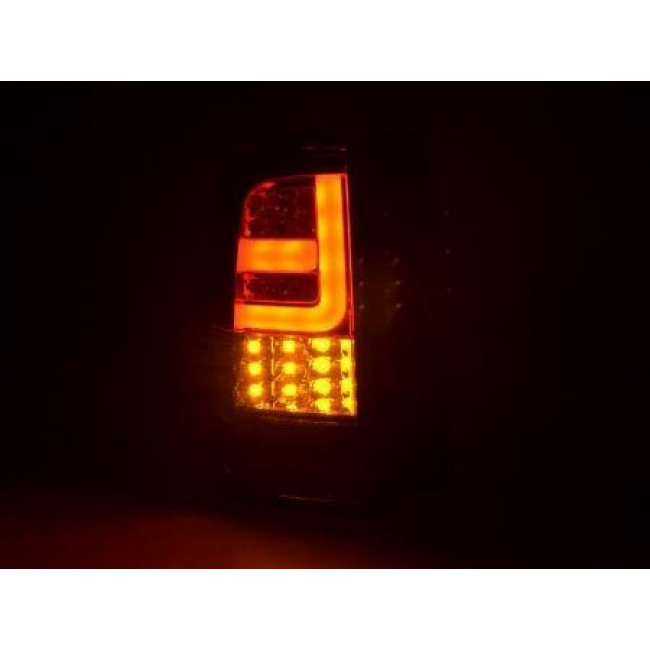 Πίσω Φανάρια LED Dacia Duster Μαύρο Κόκκινο - 2 Τμχ.