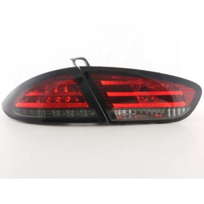 Πίσω Φανάρια LED Seat Leon (1P) Μαύρο Κόκκινο - 2 Τμχ.