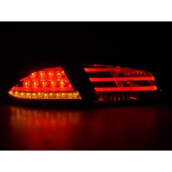 Πίσω Φανάρια LED Seat Leon (1P) Μαύρο Κόκκινο - 2 Τμχ.