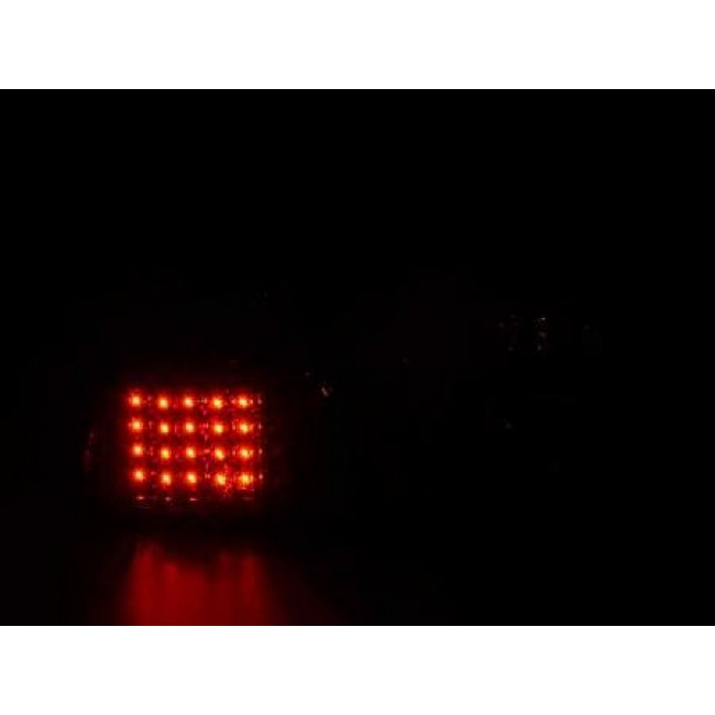 Πίσω Φανάρια LED Seat Leon 1M Μαύρο - 2 Τμχ.