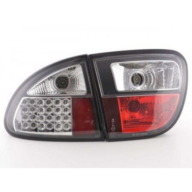 Πίσω Φανάρια LED Seat Leon 1M Μαύρο - 2 Τμχ.