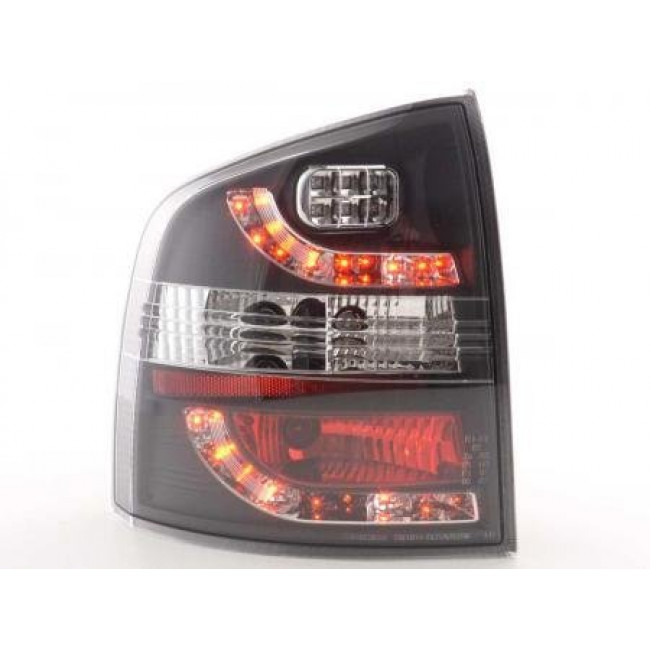 Πίσω Φανάρια LED Skoda Octavia Combi 1Z Μαύρο - 2 Τμχ.