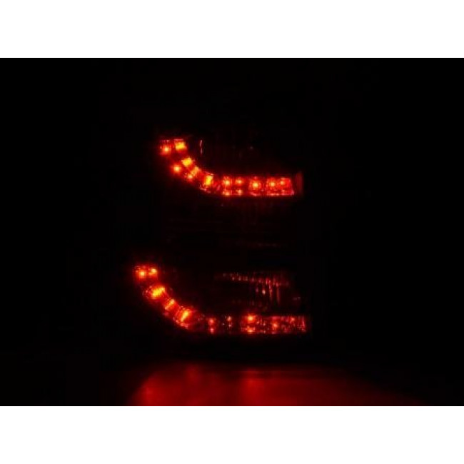 Πίσω Φανάρια LED Skoda Octavia Combi 1Z Μαύρο - 2 Τμχ.