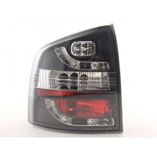 Πίσω Φανάρια LED Skoda Octavia Combi 1Z Μαύρο - 2 Τμχ.