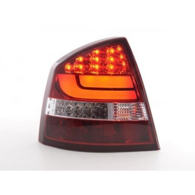 Πίσω Φανάρια LED Skoda Octavia 1Z Limo Λευκό Κόκκινο - 2 Τμχ.