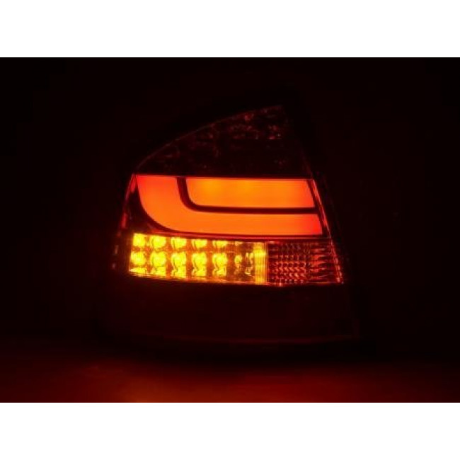 Πίσω Φανάρια LED Skoda Octavia 1Z Limo Λευκό Κόκκινο - 2 Τμχ.