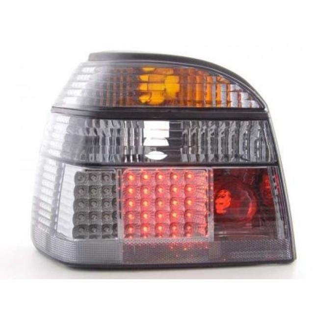 Πίσω Φανάρια LED VW Golf 3 1Hxo Μαύρο - 2 Τμχ.