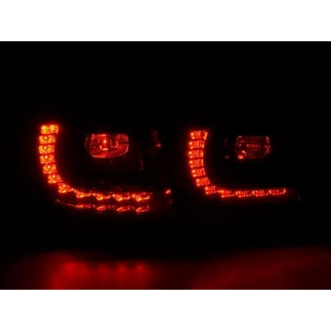 Πίσω Φανάρια LED VW Golf 6 1K GTI Look Μαύρο Κόκκινο - 2 Τμχ.