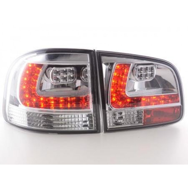 Πίσω Φανάρια LED VW Touareg 7L Χρώμιο - 2 Τμχ.
