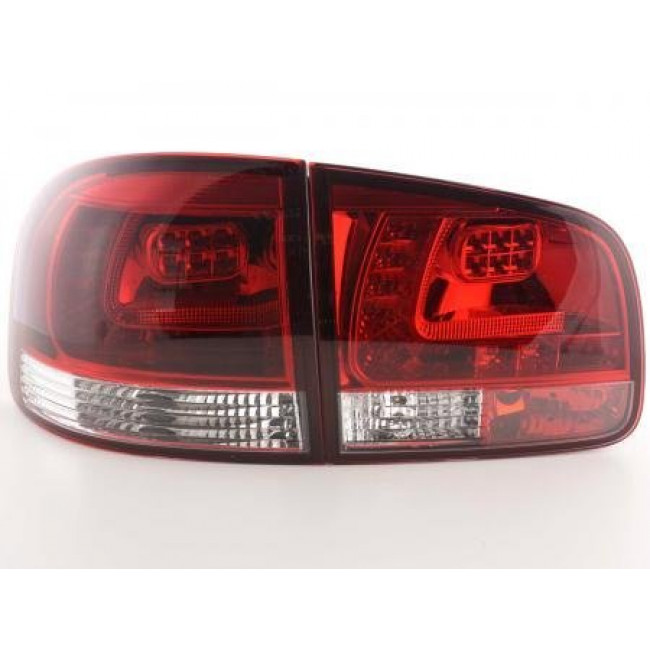 Πίσω Φανάρια LED VW Touareg 7L Λευκό Κόκκινο - 2 Τμχ.
