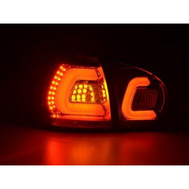 Πίσω Φανάρια LED Bar VW Golf 5  - Μαύρο - 2 Τμχ.