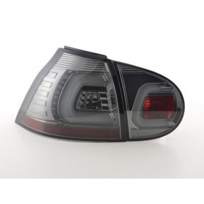 Πίσω Φανάρια LED Bar VW Golf 5  - Μαύρο - 2 Τμχ.