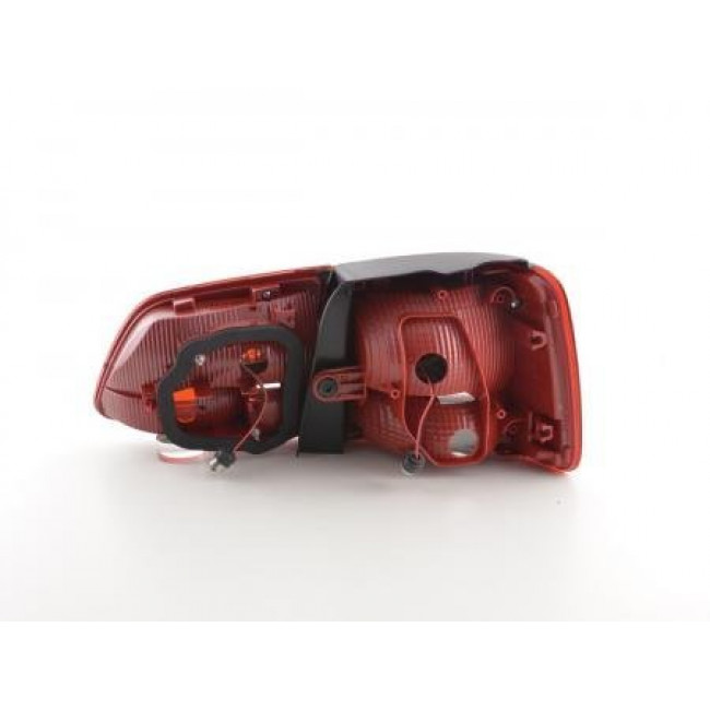 Πίσω Φανάρια LED VW Touran Λευκό Κόκκινο - 2 Τμχ.