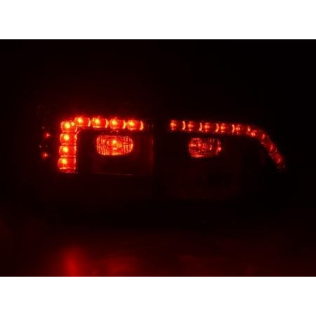Πίσω Φανάρια LED VW Touran Μαύρο Κόκκινο - 2 Τμχ.